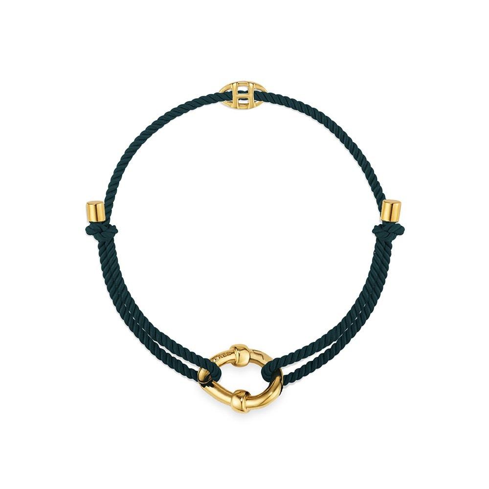 Eritre 23 Silver (Y) Change Strap Bracelet Dark Green Hl5B33539Y9235