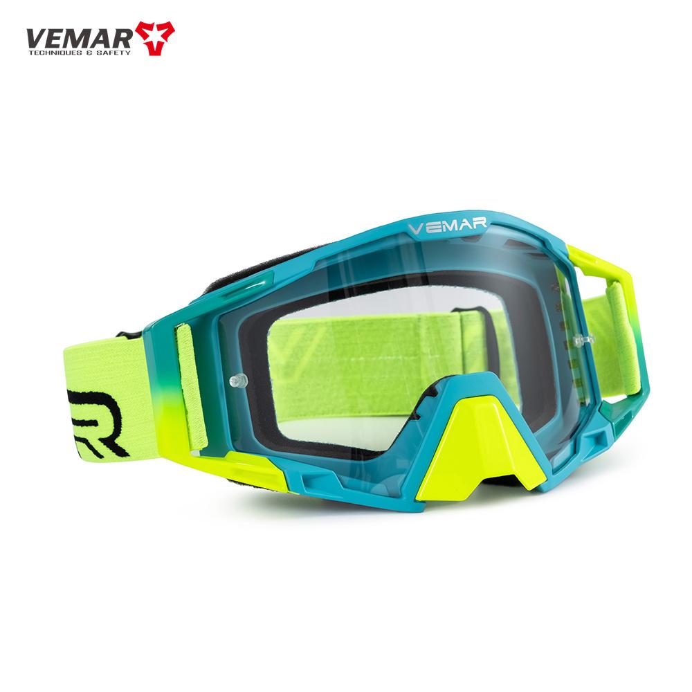 VEMAR Motorcycle Glasses Men Motocross Helmet Goggles Skiing Gafas Moto Sunglasses Man MTB ATV Dirt Bike Off Road Free Size