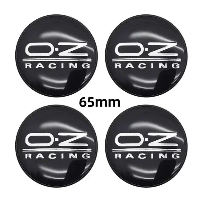 4pcs Car Wheel Hub Center Caps 56mm 60mm 68mm 65mm  For Rim Cover Auto OZ Logo Badge Emblem Exterior Styling Accessories