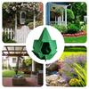 Bird Feeders for Outdoors Hangable Shelter Food Station Roof Design Weather Resistant Easy Refill Wild Bird Feeders for Adults