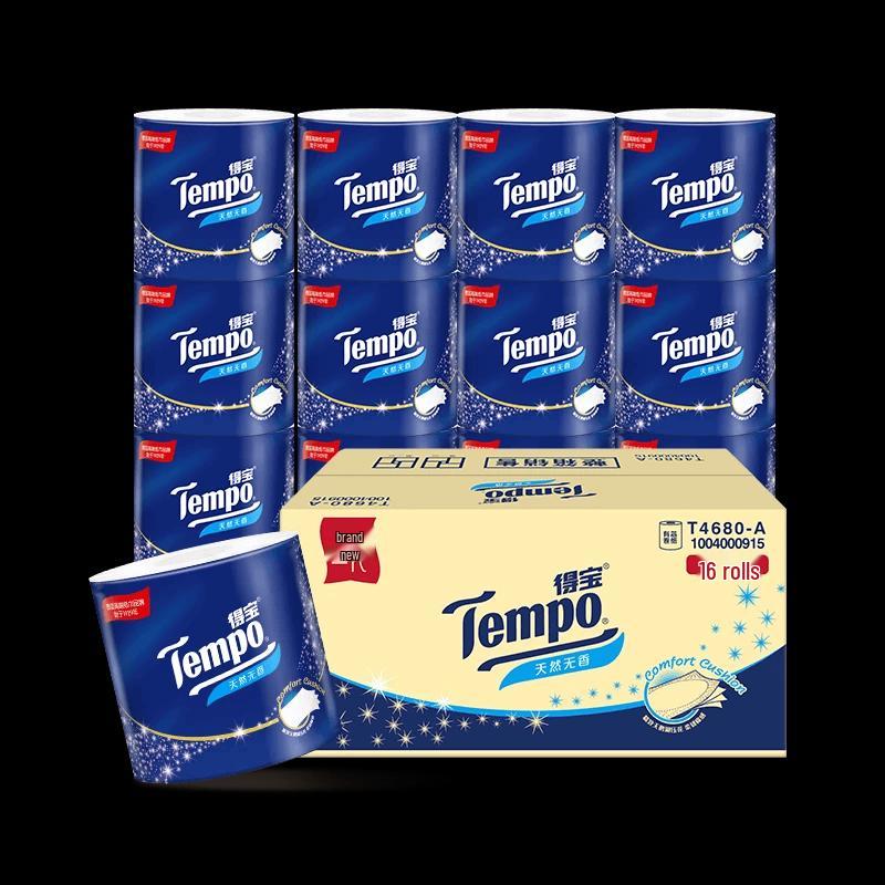 Tempo Unscented 4-Ply Toilet Paper