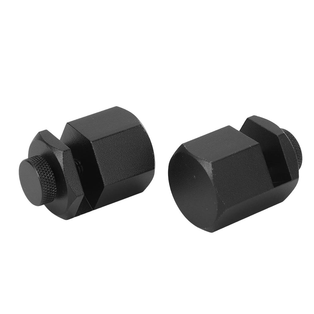 Stair Gauge Black Color Aluminum Alloy Hex Flat Stair Guage for Woodworking Square Auxiliary Clip