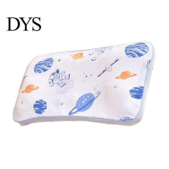 Ergonomisch Contourenkussen voor Rugslapers Kinderen 6 Maanden tot 8 Jaar, Cervicale Ondersteuning Baby Comfortabel Huis Reizen Peuterkussen, Ademend