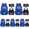 3Pcs/set 26 English Letter Printed Backpack with Shoulder Bag Pencil Case for Teenager Student Boy Girl SchoolBag Waterproof Bookbag Kid Gift