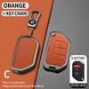 Premium Metal Key Covers for Jeep Wrangler & Gladiator