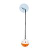 Bearded Dragon Toy with Suction Cup and Rope Exercise Game Colored Bell Ball Toy Reptile Toy for Small Animals