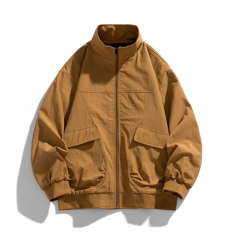 Spring and Autumn New Fashionable and Handsome Men's Workwear American Light-climbing Jacket Loose Sports Jacket