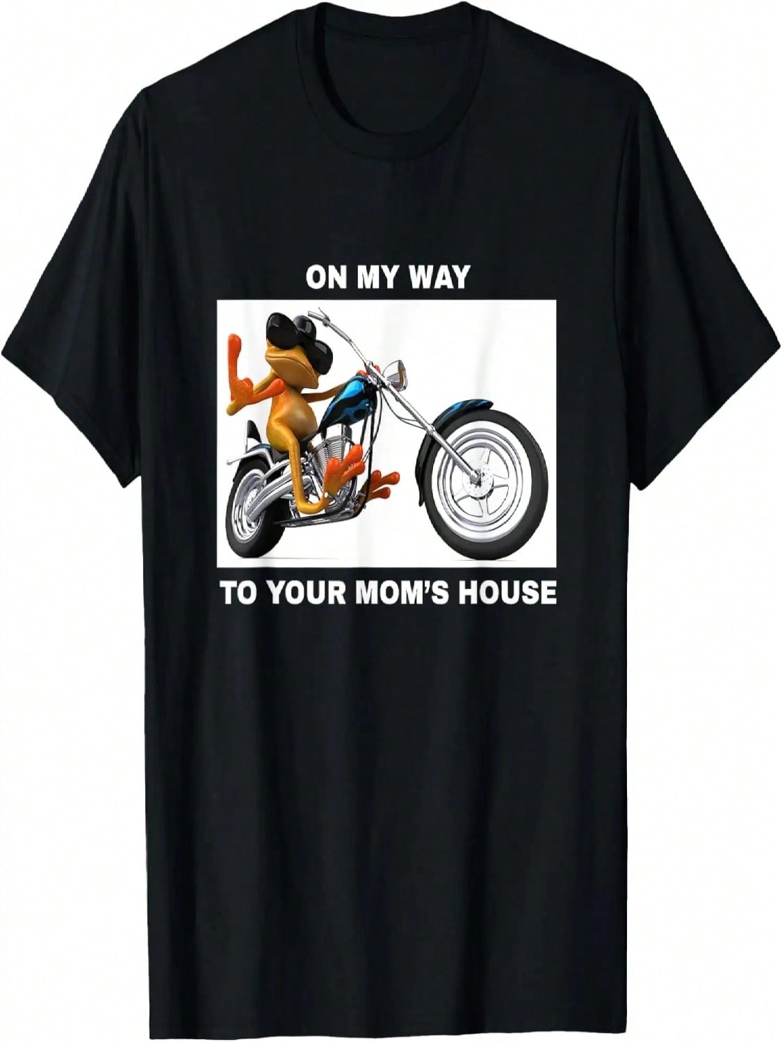 Meme Frog Funny Sarcastic Dumb Joke Ironic Your Mom T-Shirt S разноцветный