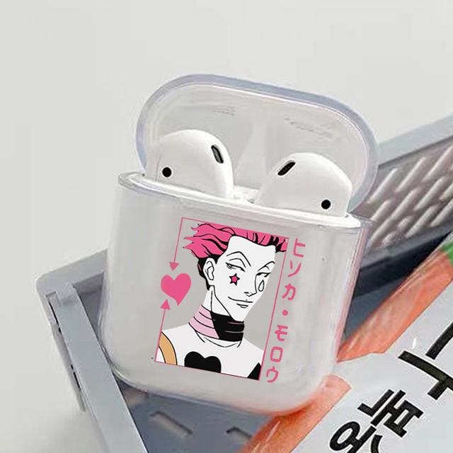 Hunter x Hunter HXH Anime Hunter X hunter 3 Air pod Hoesje voor Airpods 2 1 Hoesjes Voor Air pod pro Doorzichtig Schattig Zacht transparant Coque