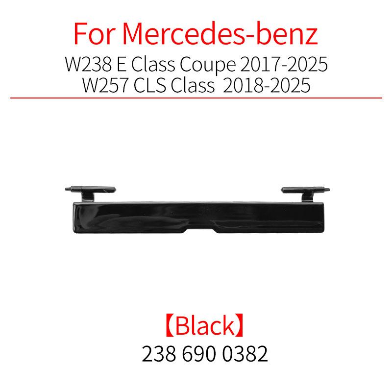 Pour Mercedes W238 W257 Moulure de Barre de Toit de Voiture Garniture Plaque de Couverture de Porte-Bagages de Toit Pour Benz Classe E CLS Coupé E260 CLS300 CLS350