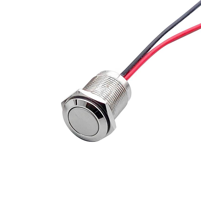 Jingrong Metal LED Push Button Switch