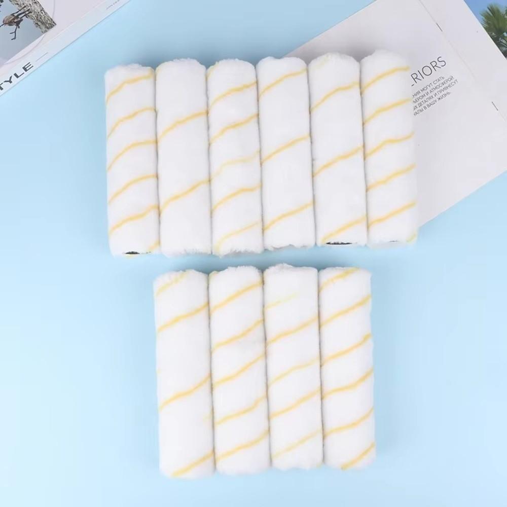 1Set/11PCS 4-12 Inch Paint Roller Kit Long-Haired Wall Repair Brush Roller Brush Wall Painting