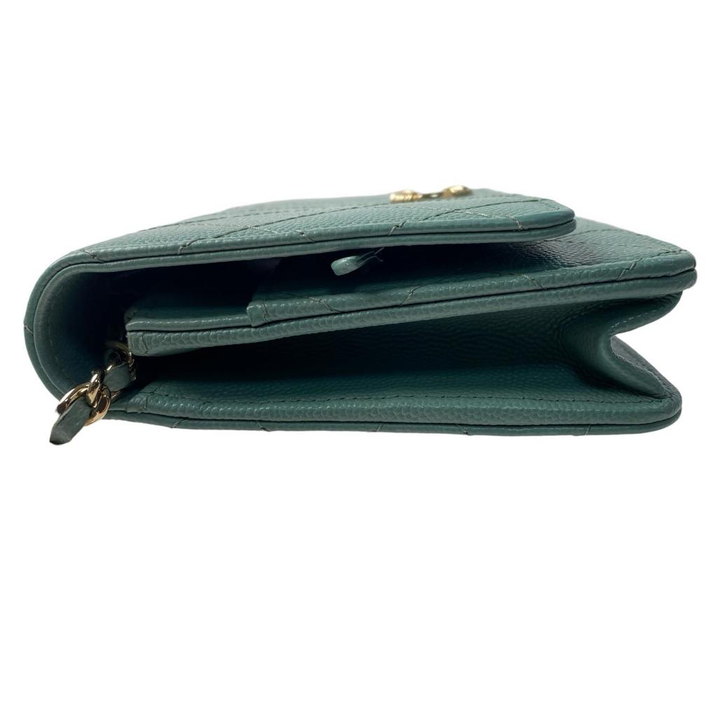 Used CHANELShoulder Bag Green system Women