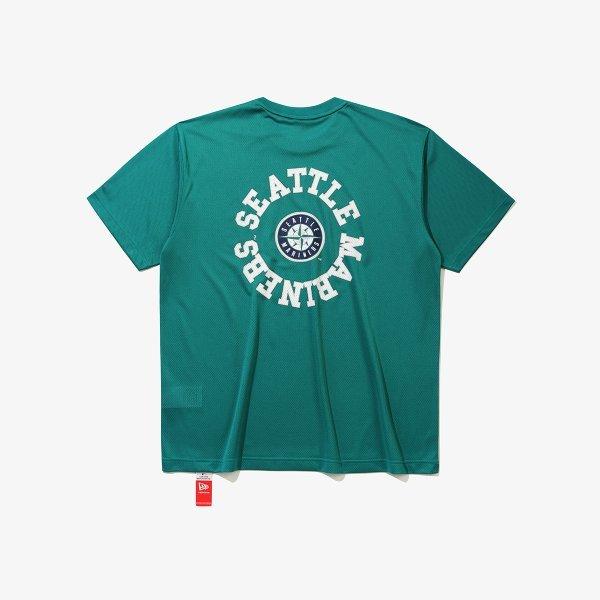 New Era SeaTTle Mariners T shirT Mesh Til Green 15147530