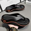 Fashion 2025 Summer Slippers Men Flip Flops Thick Soled EVA Soft Slides For Men Non-Slip Fashion Sandals Outdoor Beach Summer Shoes