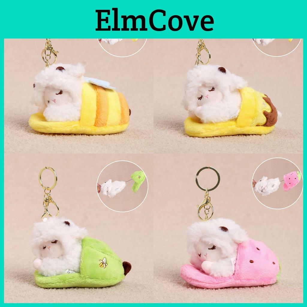 Plush Duck Keychain Toy With Pp Cotton Filling For Girls And Women