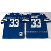 Jersey Retro NFL Dallas Cowboys 21 22 Bordado Throwback Uniforme de Fútbol para Hombre Ropa Deportiva para Aficionados