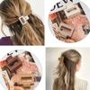 Medium Claw Clips Small Shark Clip Korean Style Frosted Square Hair Clip  Wash Face