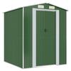 3147427 vidaXL Abri de jardin Vert 192x191x223 cm Acier galvanisé