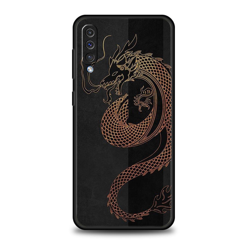

Dragon Tiger Phone Case for Samsung Galaxy A52 5G A12 A70 A50 A40 A20s A30 A10s A20e A10 A22 A72 A32 A02 A42 A04S Silicone Cover Samsung A20e