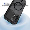 KEYSION Magnetic Phone Case for Xiaomi POCO F8 Pro Silicone+PC Matte Translucent Clear Shockproof Back Cover for POCO F8 Ultra