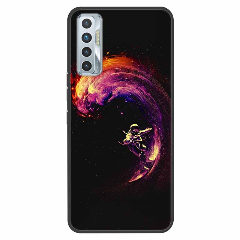 

Чохол для Tecno Camon 17P, ударостійкий, м який силікон TPU, задня кришка для Tecno Camon 17P 2021, чохли для телефону Camon17P CG7, милий мультяшний Camon 17P 2021