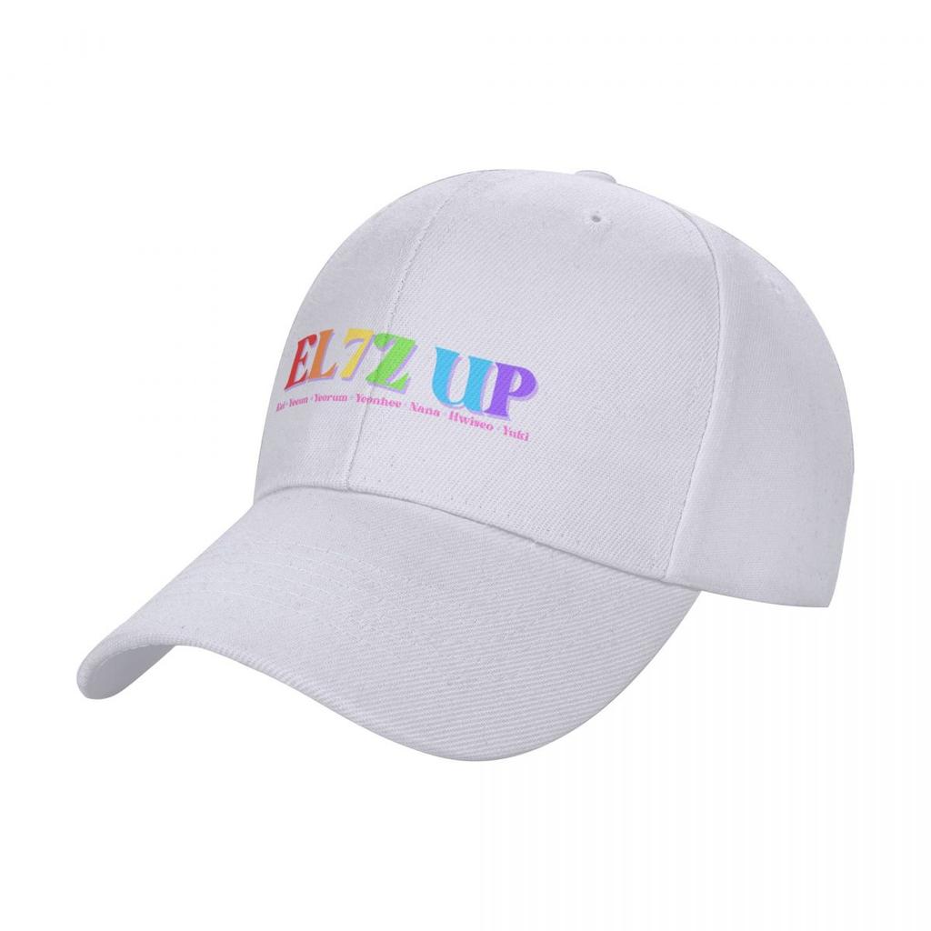 EL7Z UP Kpop Girl Group Logo Baseball Cap Wild Ball Hat Winter hat Rave Trucker Hats For Men Women's