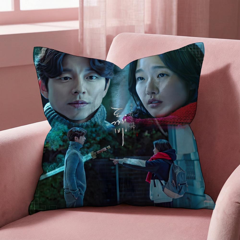 T-The Lonely and Great God Cushion Cover Multi-Scene Pillow Cover for Home & Car - Reversible, Soft & Durable for Daily Use