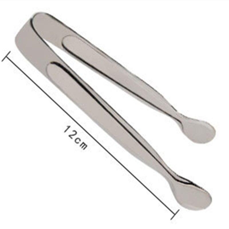 Stainless Steel Round Ice Clip Food Clip Coffee Restaurant Thickened Kitchen Supplies Sugar Clip