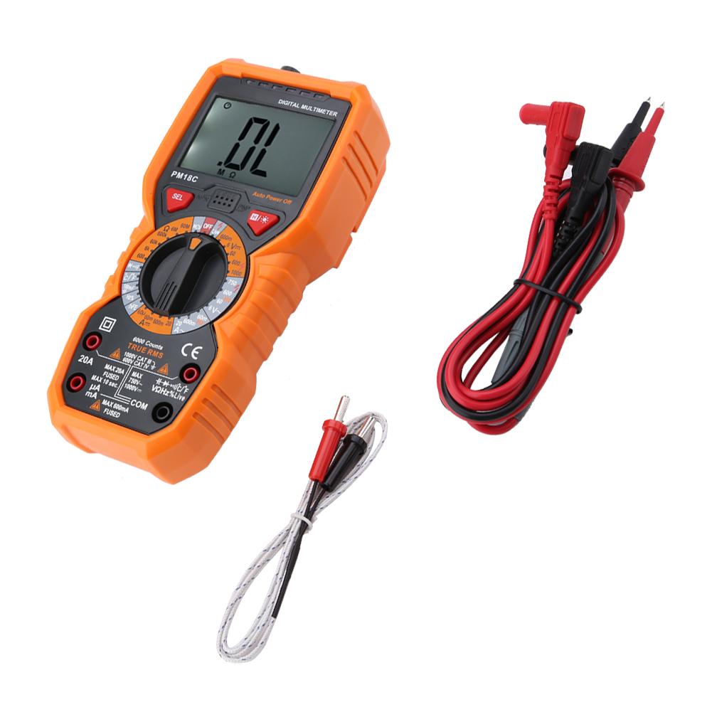 PEAKMETER PM18C Intelligentes Digitalmultimeter Spannung Widerstand NCV-Tester