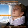 New Travel Neck Pillow Ergonomic Memory Foam Airplane Neck Pillow with Portable Storage Bag Adjustable Soft Noon Break Pillows