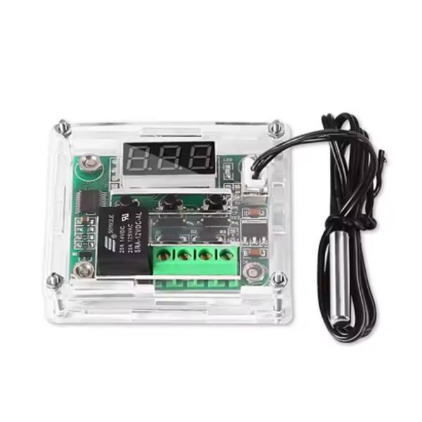 Temperature Controller Module with Case XH W1209 LED Display Digital Thermostat Module with Waterproof NTC Probe -50~110℃