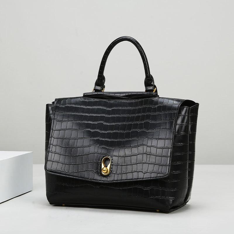 

Женская сумка европейской и американской моды, сумка с каменным узором, женская сумка через плечо, большая вместимость, простая сумка-тоут для поездок на работу