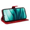 For Xiaomi Redmi Note 14 Pro+ 5G/Note 14 Pro 5G/Poco X7 5G Case Leather Geometric Line Wallet Phone Cover with Wrist Strap