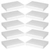 Multipurpose Decorative Gift Boxes for Birthdays Weddings Christmas in Sturdy White 10Pcs