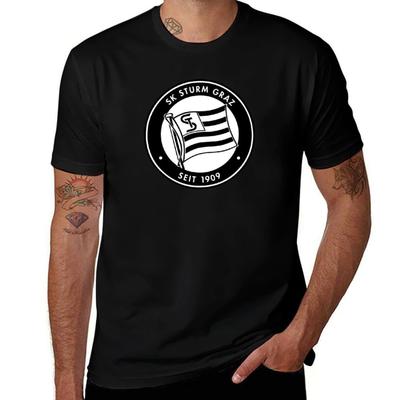 Sk Sturm Graz  Graz from Austria  Die Schwoazn The Blackies  Sportklub Puntigamer Sturm Graz TShirt