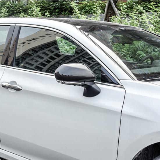 Carbon Fiber Rearview Mirror Cover Trim For Toyota Camry 2018-2026