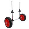 Folding Kayak  , Lightweight Canoe Trolley Carrier with Aluminum Alloy Frame and Rubber Wheels, Stable   for Transporting Kayaks or Rafts