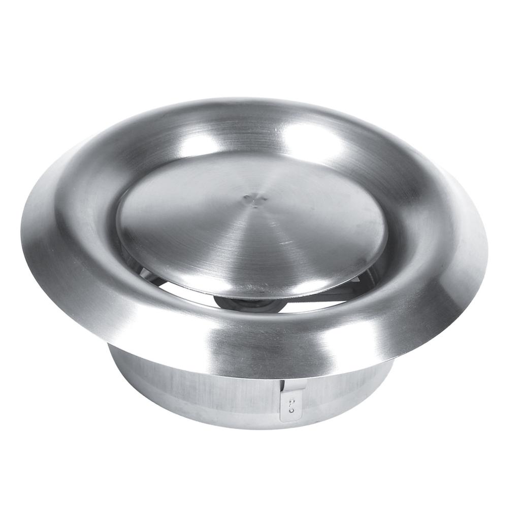 3 Sizes Adjustable Wall Ceiling Home Stainless Steel Air Vent Round Ventilation Duct Cover New
