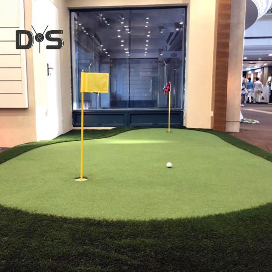 Golf Flag Nylon Golf Target Flag with Tube Mini Pin Flags Inserted Waterproof Putting Golf Flagstick for Indoor Outdoor Backyard Garden Yard