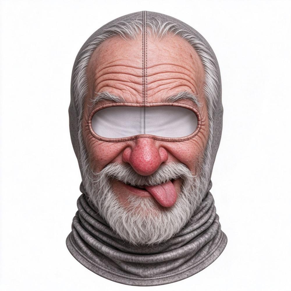 Unisex Size Funny Prank Mask 3D Print Motorcycle Ski Face Mask Motorcycle Riding Mask Motorcycle