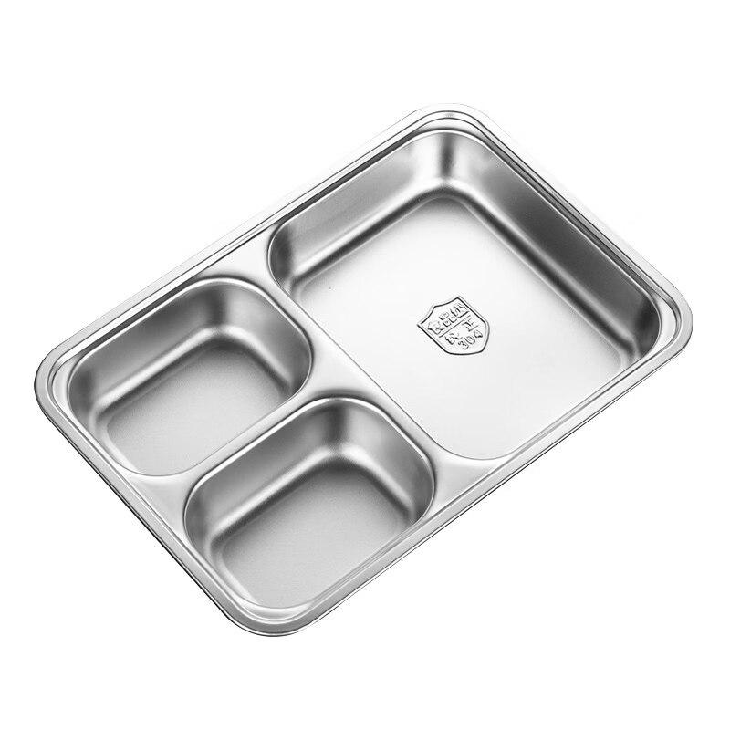 DM 304 Edelstahl geteilte Essensschale