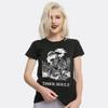 Dark Souls Illustration Bedrucktes T-Shirt Damen Spiel Personalisierter Stil Oberteil FrühlingSommer Reine Baumwolle Kurzarm Unisex T-Shirt