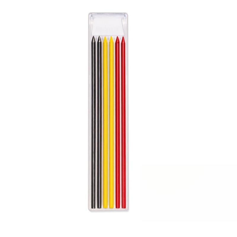 2.8mm Professional Metal Long Head Woodworking Mechanical Pencil or Lead Refills, for Carpenter Marking Engineering Drawing Tool