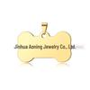 Titanium Stainless Steel Bone-Shaped Pet ID Tag