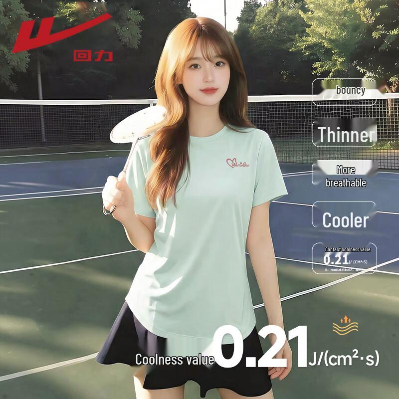 Warrior Women s Round Neck Cool-Feel Slim Fit T-Shirt S
