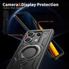 For Xiaomi Poco X6 5G Case Compatible with MagSafe Military Protection PC+TPU Kickstand Phone Cover