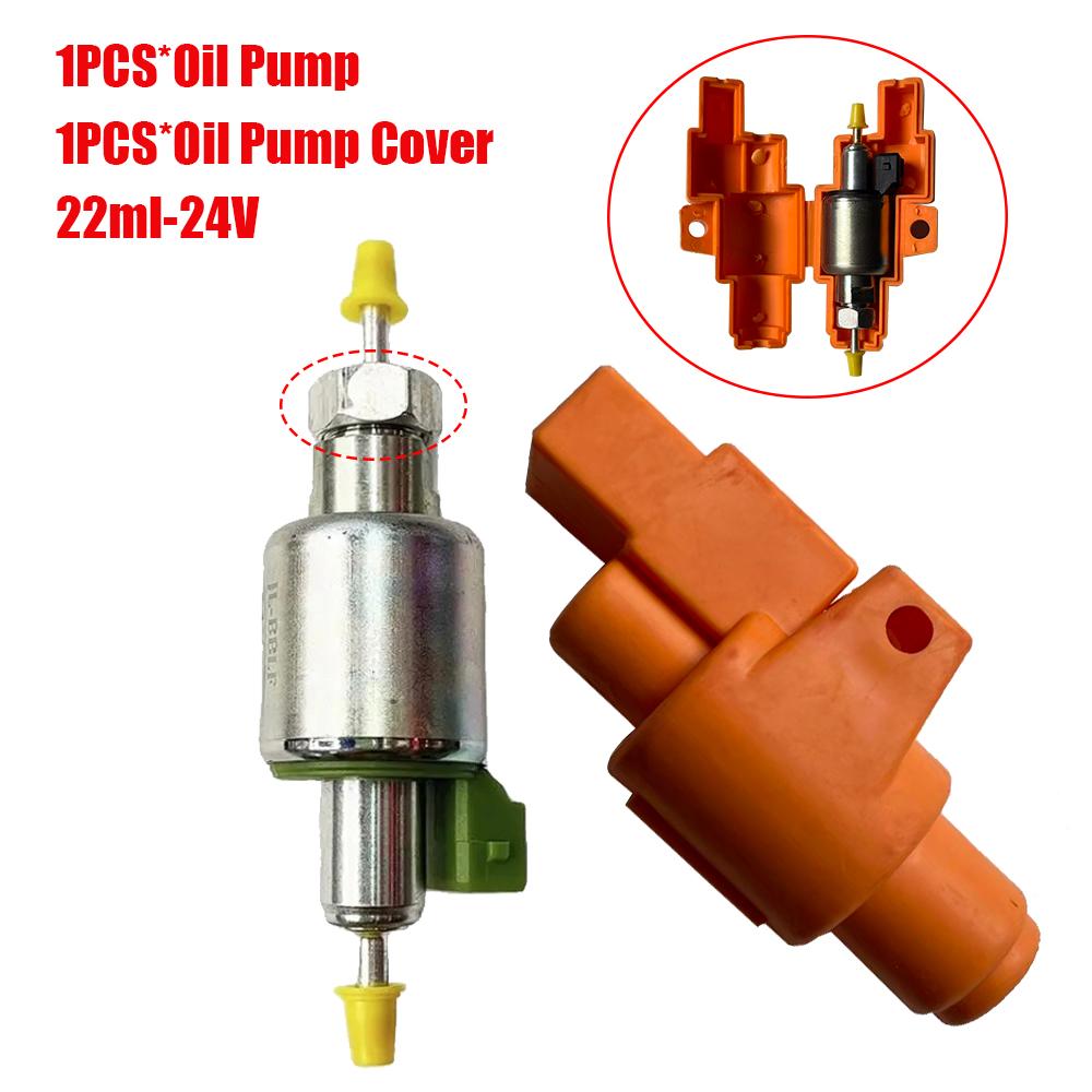 22ml 28ml 32ml 65ml Parking Heater Fuel Pump 12V 24V 2KW 5KW Diesel Parking Heater Oil Pump Cover Holder Housing For Eberspacher