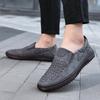 Handmade Woven Casual Shoes Men Loafers Moccasins Men Shoes