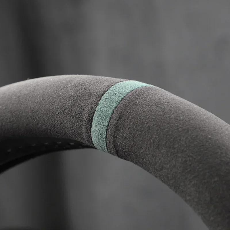 Suede Car Steering Wheel Cover Wrap for Kaiyi X7 Kunlun 2026 2026 2026 Anti Slip Breathable Special Interior Auto Accessories